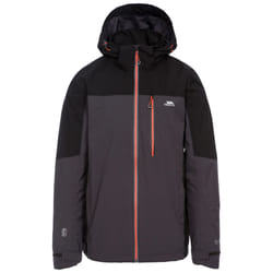 Trespass Mens Tappin Hooded Waterproof Jacket - S, Dark Grey