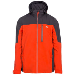 Trespass Mens Tappin Hooded Waterproof Jacket - L, Flame