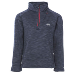 Trespass Childrens Boys Edvin Fleece Top - 2/3 Years, Navy Marl