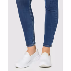 Skechers Womens Sure Track Slip Resistant Slip On Work Shoe - 8 UK, White
