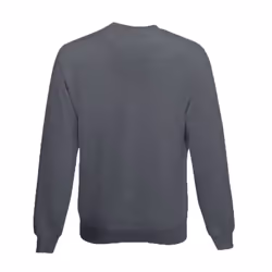 Fruit Of Loom Mens Classic 80/20 Set-In Sweatshirt - S, Dark Heather Grey