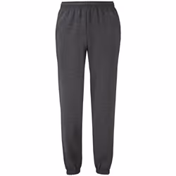 Fruit Of Loom Mens Classic 80/20 Elasticated Sweatpants - XL, Dark Heather Grey