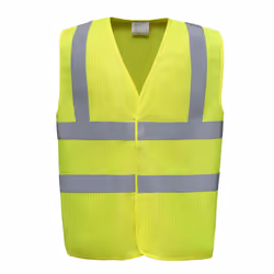 Yoko Mens Hi-vis Flame-retardant Anti-static Waistcoat - S, Yellow