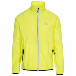 Trespass Mens Retract Hi-Vis Packaway Waterproof Jacket. - XXL, Hi Visibility Yellow