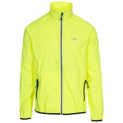 Trespass Mens Retract Hi-Vis Packaway Waterproof Jacket. - XXL, Hi Visibility Yellow