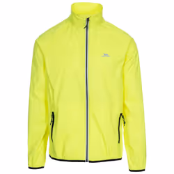 Trespass Mens Retract Hi-Vis Packaway Waterproof Jacket.