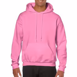 Gildan Heavy Blend Adult Unisex Hooded Sweatshirt / Hoodie - S, Azalea