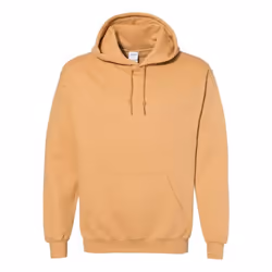 Gildan Heavy Blend Adult Unisex Hooded Sweatshirt / Hoodie - S, Old Gold