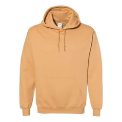 Gildan Heavy Blend Adult Unisex Hooded Sweatshirt / Hoodie - S, Old Gold