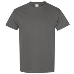 Gildan Mens Heavy Cotton Short Sleeve T-Shirt - 3XL, Charcoal