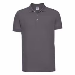 Russell Mens Stretch Short Sleeve Polo Shirt - 3XL, Convoy Grey