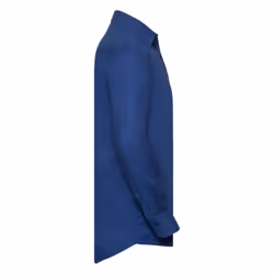 Russell Collection Mens Long Sleeve Easy Care Oxford Shirt - 18inch, Bright Royal
