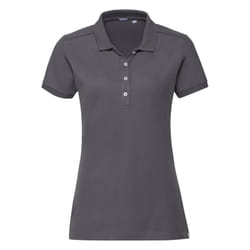 Russell Womens/Ladies Stretch Short Sleeve Polo Shirt - XS, Convoy Grey