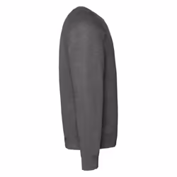 Fruit Of The Loom Mens Raglan Sleeve BelcoroÂ® Sweatshirt - L, Dark Heather