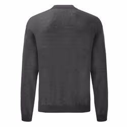 Fruit Of The Loom Mens Set-In BelcoroÂ® Yarn Sweatshirt - L, Dark Heather