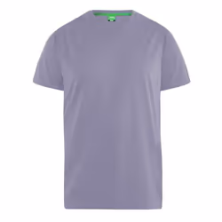Duke Mens Signature 2 King Size Cotton V Neck T-Shirt - XL, Pale Grape