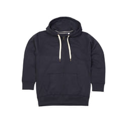 Mantis Mens Superstar Zip Through Hooded Sweat / Hoodie - S, Dark Navy