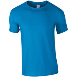 Gildan Mens Short Sleeve Soft-Style T-Shirt - 4XL, Sapphire