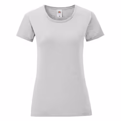 Fruit Of The Loom Womens/Ladies Iconic T-Shirt - XL, Heather Grey