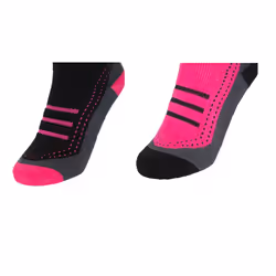 Trespass Womens/Ladies Janus II Ski Socks (Pack Of 2) - 3/6, Cassis/black