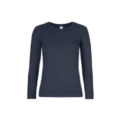 B&C Womens/Ladies #E190 LSL Top - 3XL, Navy