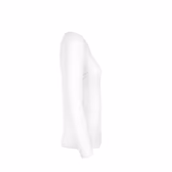 B&C Womens/Ladies #E190 LSL Top - XL, White