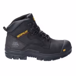 Caterpillar Mens Bearing Lace Up Safety Boot - 11 UK, Black