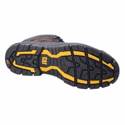 Caterpillar Mens Bearing Lace Up Safety Boot - 11 UK, Black