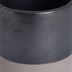 Hill Interiors Metallic Ceramic Planter - S, Grey