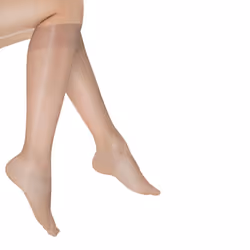 Silky Womens/Ladies Glossy Knee Highs (2 Pairs)