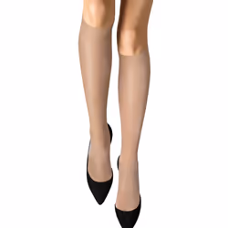 Silky Womens/Ladies Glossy Knee Highs (2 Pairs)