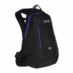Regatta Blackfell III 20L Hydropack Rucksack - One Size, Black/Surfspray Blue