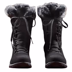 Regatta Great Outdoors Womens/Ladies Newley Faux Fur Trim Thermo Boots - 5 UK, Black/Briar