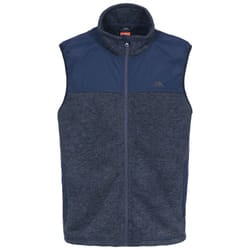 Trespass Mens Leafminer Fleece Gilet - XXS, Navy Melange