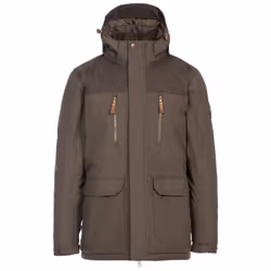 Trespass Mens Rockwell Waterproof Jacket - XXS, Peat