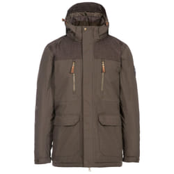 Trespass Mens Rockwell Waterproof Jacket - XXS, Peat