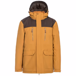 Trespass Mens Rockwell Waterproof Jacket - XXS, Sandstone