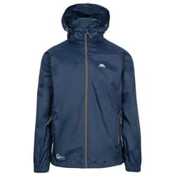 Trespass Qikpac X Unisex Packaway Jacket - XXS, Navy/carbon