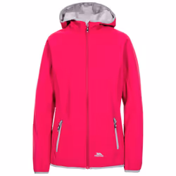 Trespass Womens Emery Softshell Fleece - XS, Cassis