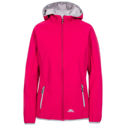 Trespass Womens Emery Softshell Fleece - XS, Cassis