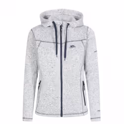 Trespass Womens/Ladies Odelia Fleece Jacket - L, Ghost Navy Marl