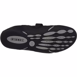 Geox Boys J Wader A Touch Fastening Leather Shoe - 8.5 UK Child, Black