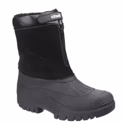 Cotswold Mens Venture Waterproof Winter Boots - 12 UK, Black
