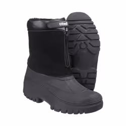 Cotswold Mens Venture Waterproof Winter Boots - 12 UK, Black