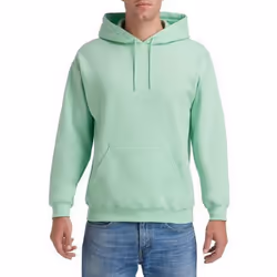Gildan Heavy Blend Adult Unisex Hooded Sweatshirt / Hoodie - S, Mint Green