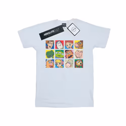 Disney Womens/Ladies Toy Story Character Squares Cotton Boyfriend T-Shirt - S, White