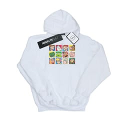 Disney Mens Toy Story Character Squares Hoodie - L, White