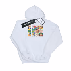 Disney Mens Toy Story Character Squares Hoodie - XL, White