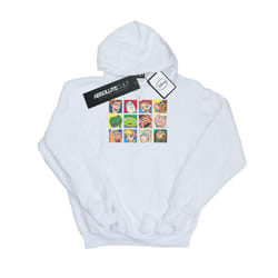 Disney Mens Toy Story Character Squares Hoodie - XL, White