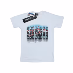 Marvel Boys Avengers Endgame Team Tech Assemble T-Shirt - 9-11 Years, White
